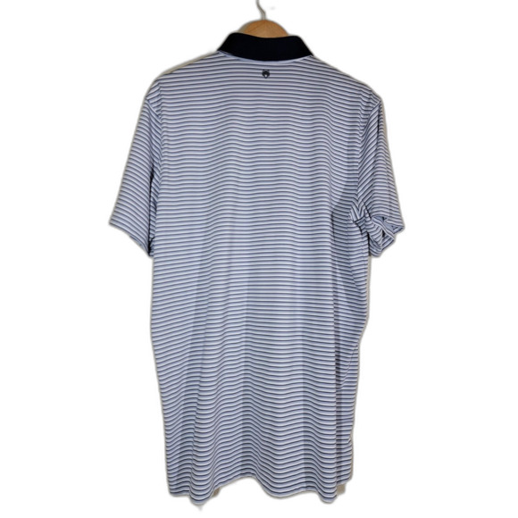 Greyson Men's Blue Polo Shirt - XL - Picture 2 of 7